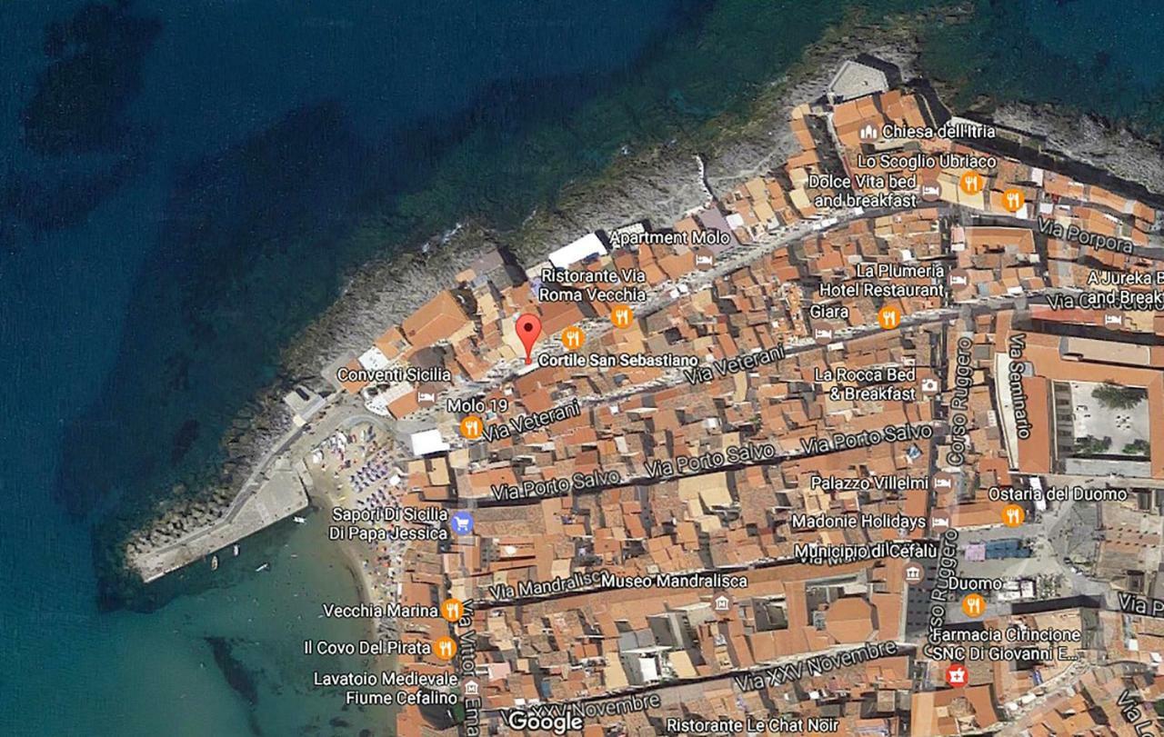Casa Al Vecchio Molo Villa Cefalù Kültér fotó